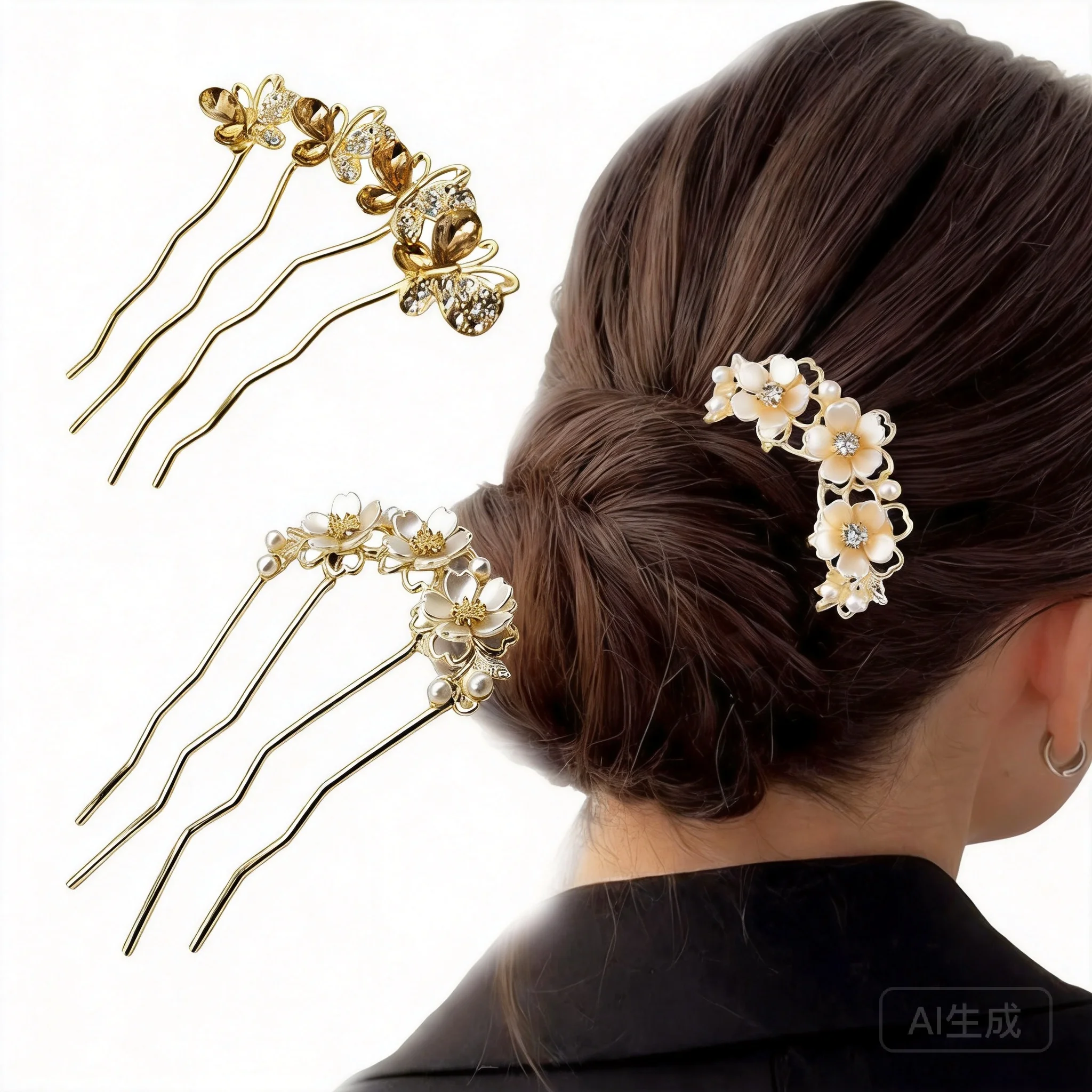 Chinese Style Lucky Flower Butterfly Hair Combs Rhinestone Pearl Hairpins For Women Vintage Hair Sticks For Bun Updo Wedding Par
Chinese Style Lucky Flower Butterfly Hair Combs Rhinestone Pearl Hairpins For Women Vintage Hair Sticks For Bun Updo Wedding Par