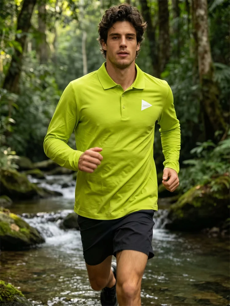 High-End Outdoor Men's Base Shirt Quick Dry Sweat Absorption Spring Summer Black Tech Full Glue UV Protection Standard Fit T-...
High-End Outdoor Men's Base Shirt Quick Dry Sweat Absorption Spring Summer Black Tech Full Glue UV Protection Standard Fit T-...