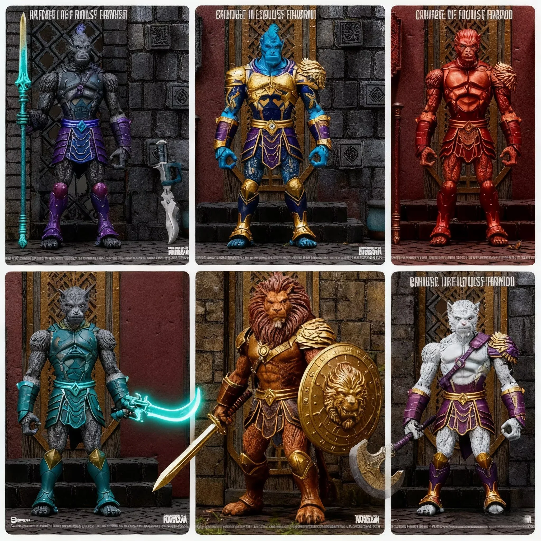 Spero Animal Kingdom 1/12 Scale Action Figures Wave 1 - White Ape Yellow Leopard Kari Tiger Lynx Collectible Model Toys
Spero Animal Kingdom 1/12 Scale Action Figures Wave 1 - White Ape Yellow Leopard Kari Tiger Lynx Collectible Model Toys