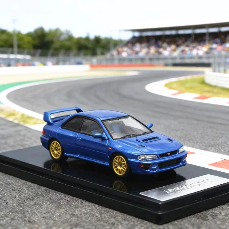 Hobby Japan 1:64 Impreza WRX 22B STI Высококачественная литая модель автомобиля из сплава, игрушечная машинка, миниатюрная масштабная модель для детей
Hobby Japan 1:64 Impreza WRX 22B STI Высококачественная литая модель автомобиля из сплава, игрушечная машинка, миниатюрная масштабная модель для детей