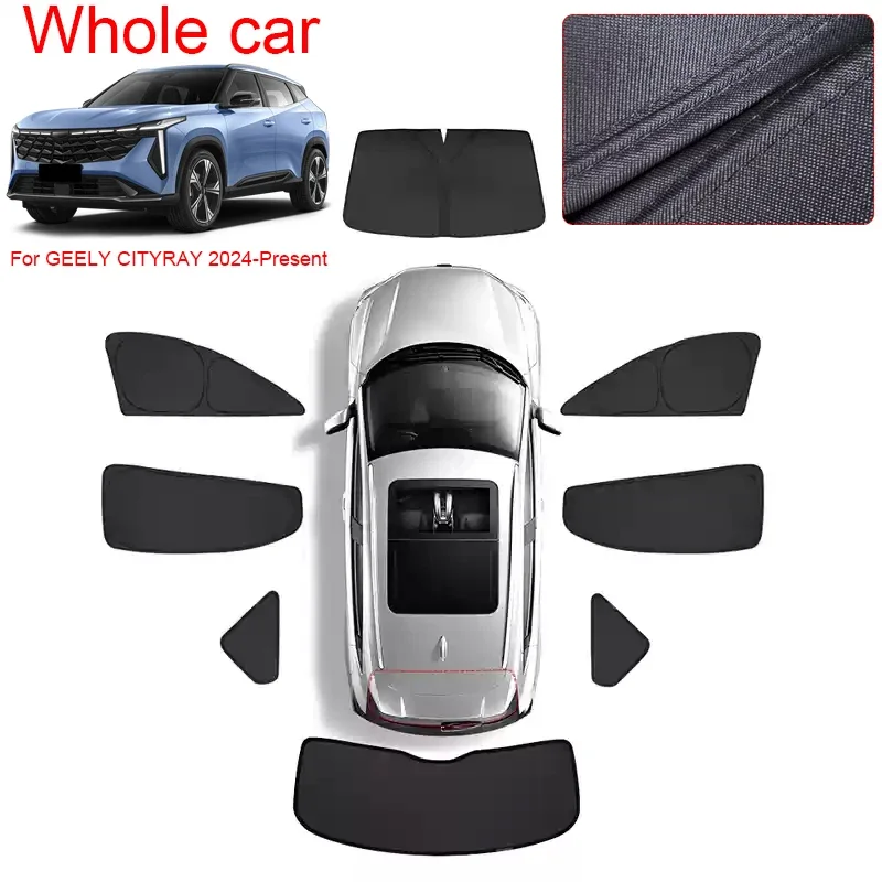 Car Privacy Sun Shade Window Covering UV Block Thermal Insulated For GEELY CITYRAY 2024-Present Auto Anti-UV Sunshade Mat
Car Privacy Sun Shade Window Covering UV Block Thermal Insulated For GEELY CITYRAY 2024-Present Auto Anti-UV Sunshade Mat