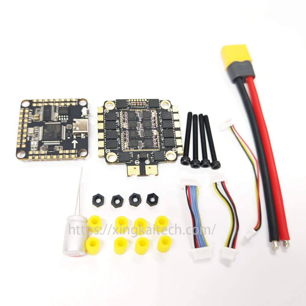 ELRS FPV Stack F405 V3 60A 4in1 ESC 3-6S 30X30 FC&ESC FPV Stack Wireless Betaflight Configuration for FPV Freestyle Drone Model
ELRS FPV Stack F405 V3 60A 4in1 ESC 3-6S 30X30 FC&ESC FPV Stack Wireless Betaflight Configuration for FPV Freestyle Drone Model