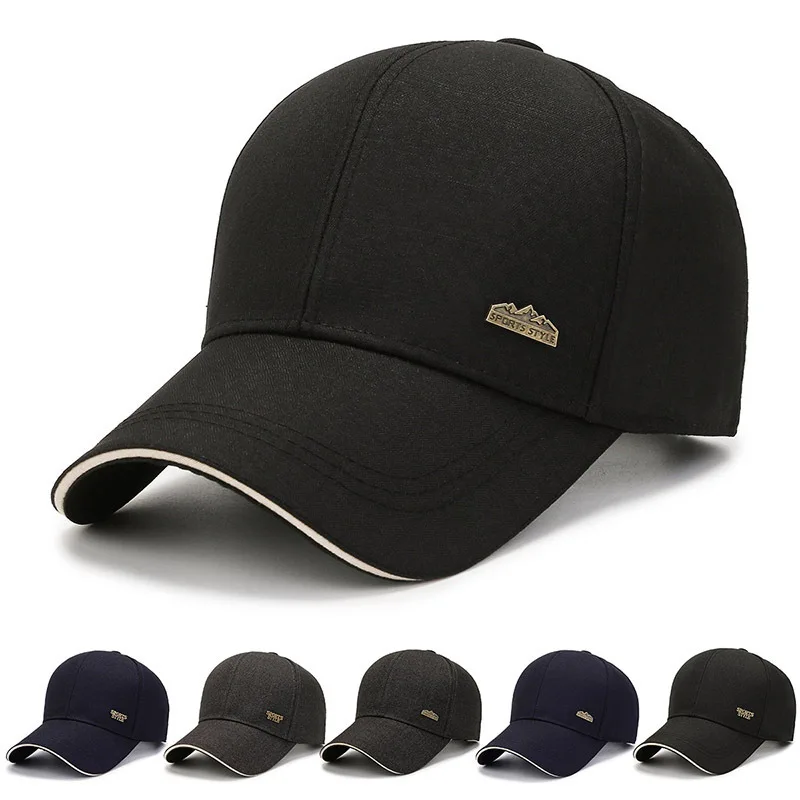 New Black Baseball Cap Cap Korean Style Sun Spring Autumn Outdoor Middle Aged Men s Sunshade Hat Trendy
New Black Baseball Cap Cap Korean Style Sun Spring Autumn Outdoor Middle Aged Men s Sunshade Hat Trendy
