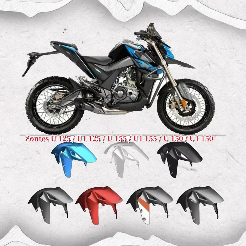 Motorcycle Accessories Front Fender Extended Version Mudguard For Zontes U 125 / U1 125 / U 155 / U1 155 / U 150 / U1 150
Motorcycle Accessories Front Fender Extended Version Mudguard For Zontes U 125 / U1 125 / U 155 / U1 155 / U 150 / U1 150