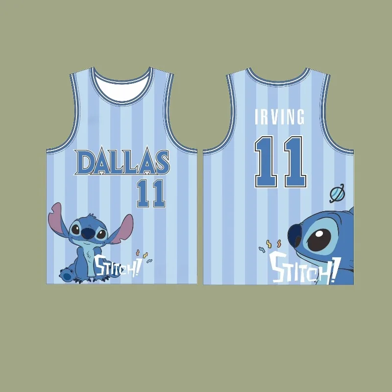 MOTO-Stitch мультяшная форма, летняя спортивная рубашка, быстросохнущий жилет, баскетбольный топ
MOTO-Stitch мультяшная форма, летняя спортивная рубашка, быстросохнущий жилет, баскетбольный топ