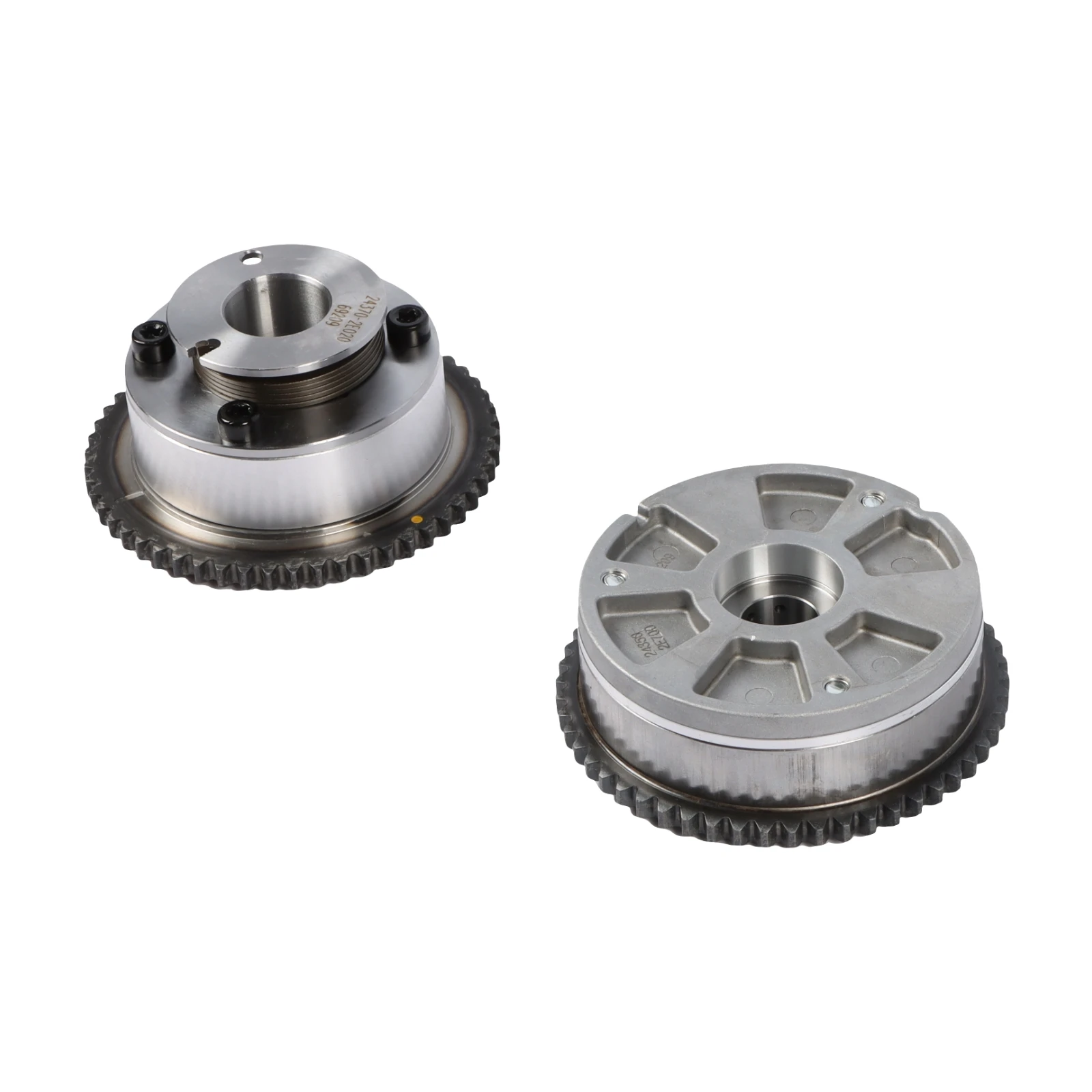 2Pcs Exhaust & Intake Camshaft Adjusters 24370-2E020 24350-2E700 for 2014-2020 Hyundai Elantra 2017-20 Kia 2.0L 1.8L Engine Part
2Pcs Exhaust & Intake Camshaft Adjusters 24370-2E020 24350-2E700 for 2014-2020 Hyundai Elantra 2017-20 Kia 2.0L 1.8L Engine Part