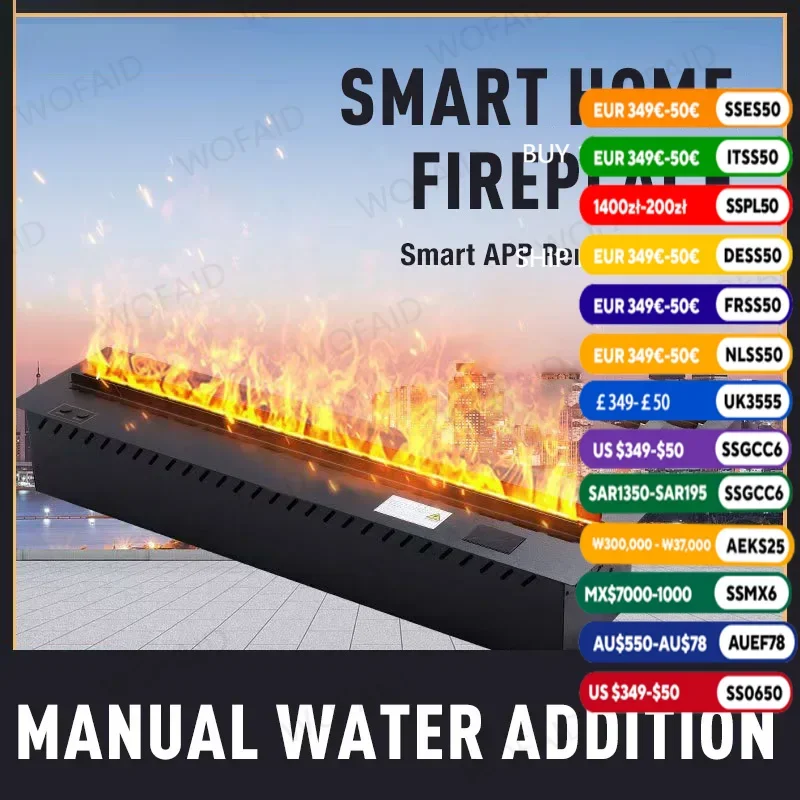 Abundance Mist Fireplace, Aromatherapy + Color Flame Fireplace Brings Luck to Restaurant Hotel Decor Vapor Fire Place
Abundance Mist Fireplace, Aromatherapy + Color Flame Fireplace Brings Luck to Restaurant Hotel Decor Vapor Fire Place