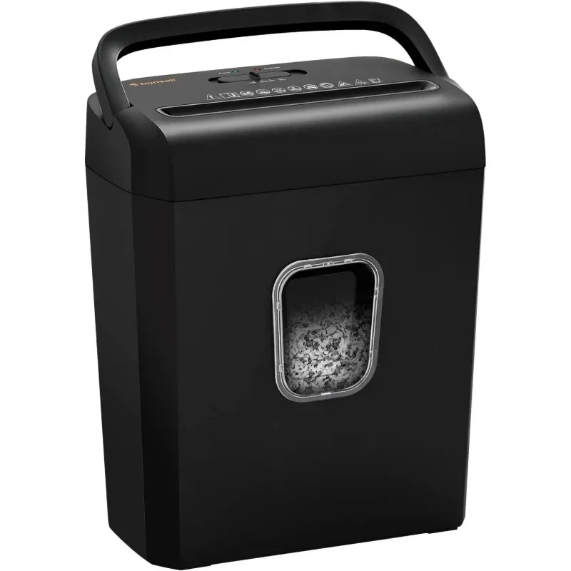 Bonsaii 6-Sheet Micro-Cut Paper Shredder, P-4 High-Security for Home & Small Office Use, Shreds Credit Cards/Staples/Clips
Bonsaii 6-Sheet Micro-Cut Paper Shredder, P-4 High-Security for Home & Small Office Use, Shreds Credit Cards/Staples/Clips
