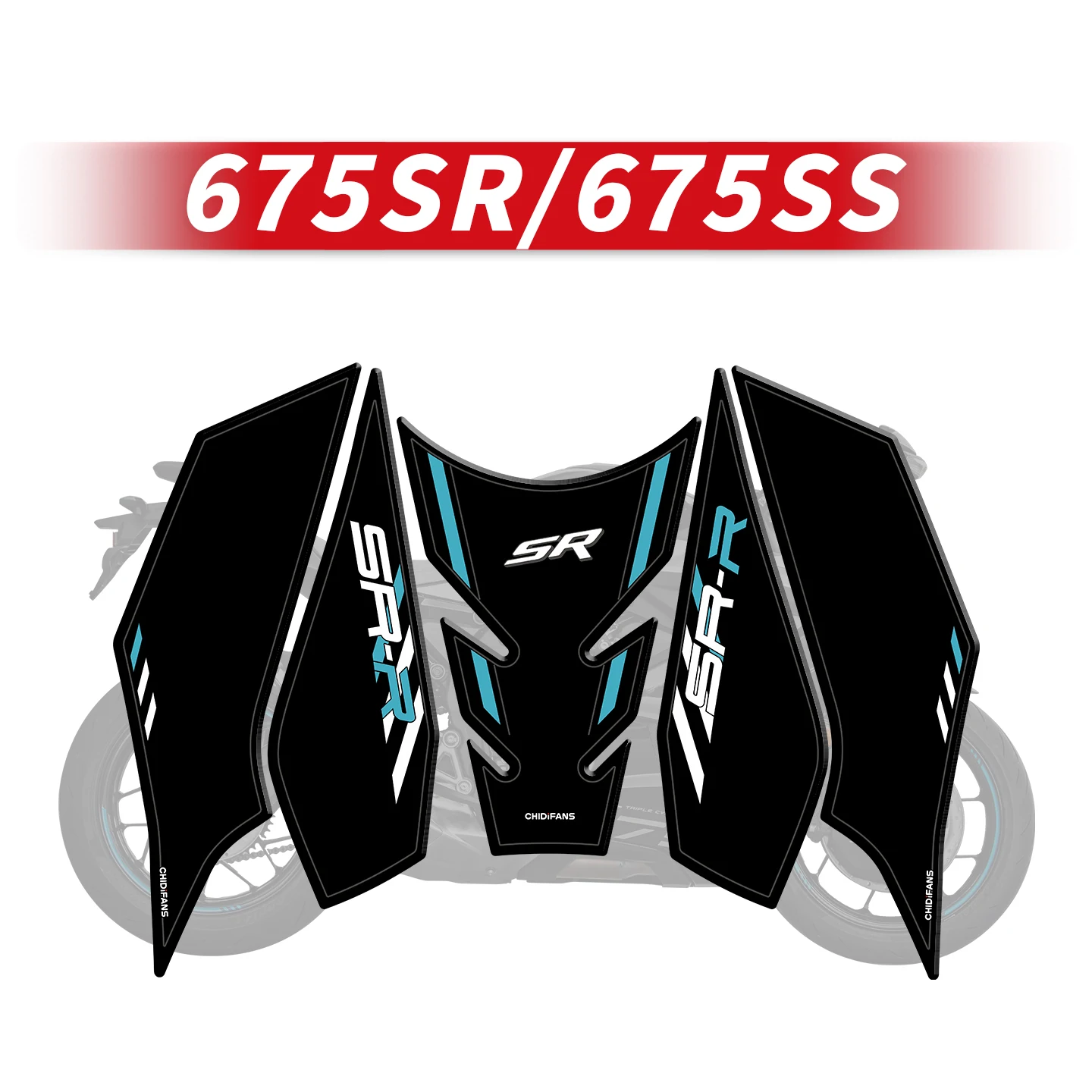 Для мотоцикла CFMOTO 675SR резиновые украшения топливного бака и защитные наклейки Pad велосипед красочные наклейки можно выбрать стиль
Для мотоцикла CFMOTO 675SR резиновые украшения топливного бака и защитные наклейки Pad велосипед красочные наклейки можно выбрать стиль