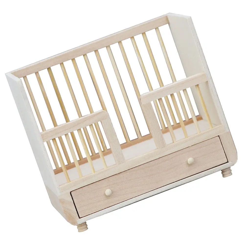 Miniature Wooden Bed for Dollhouse Mini Furniture Ornament Vivid Exquisite Decorative Prop for Mini House Bedroom Scene Setup
Miniature Wooden Bed for Dollhouse Mini Furniture Ornament Vivid Exquisite Decorative Prop for Mini House Bedroom Scene Setup