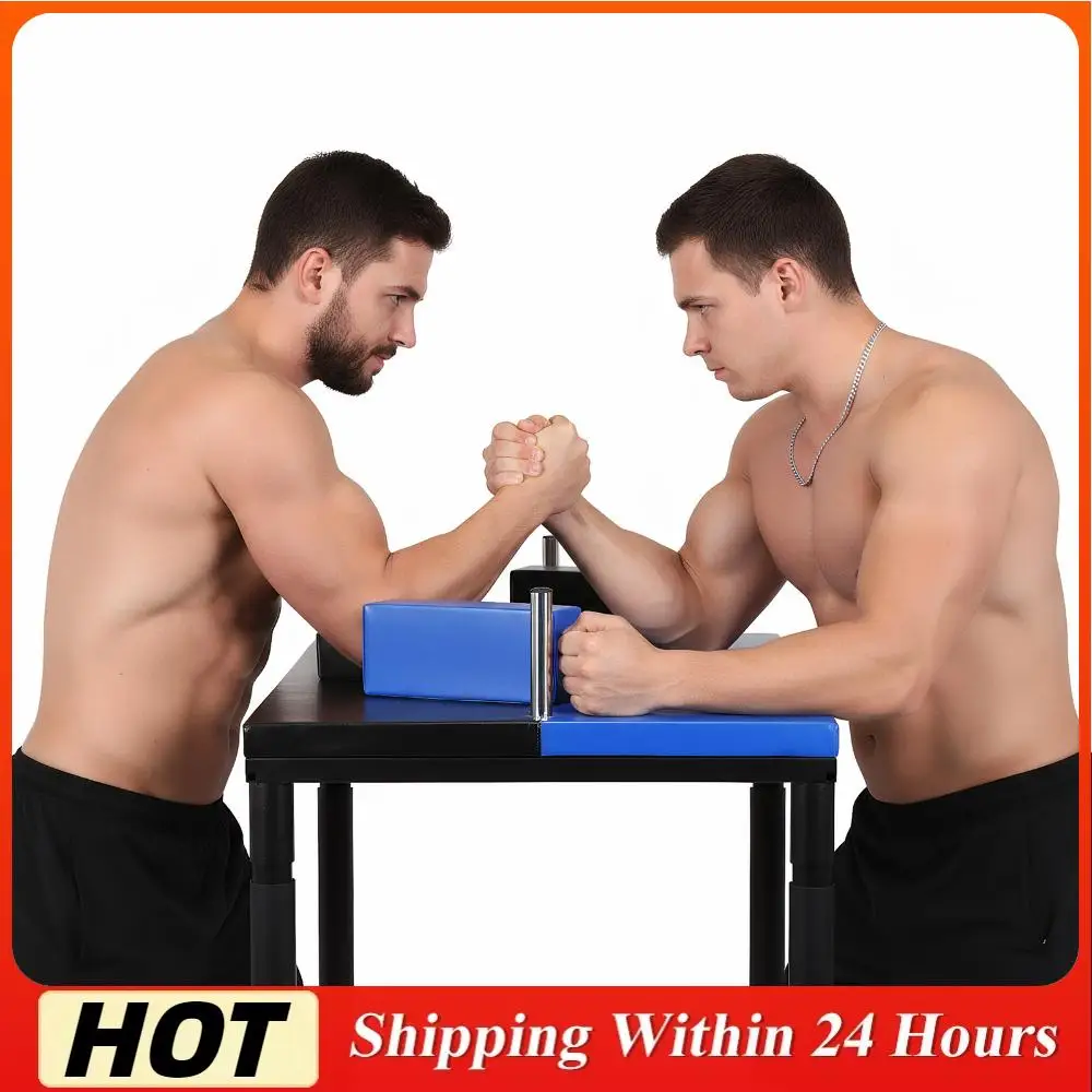 Standard Arm Wrestling Battle Table Arm Strength Training Equipment W/ Elbow & Forearm Pads for Strength Training Enthusiasts
Standard Arm Wrestling Battle Table Arm Strength Training Equipment W/ Elbow & Forearm Pads for Strength Training Enthusiasts