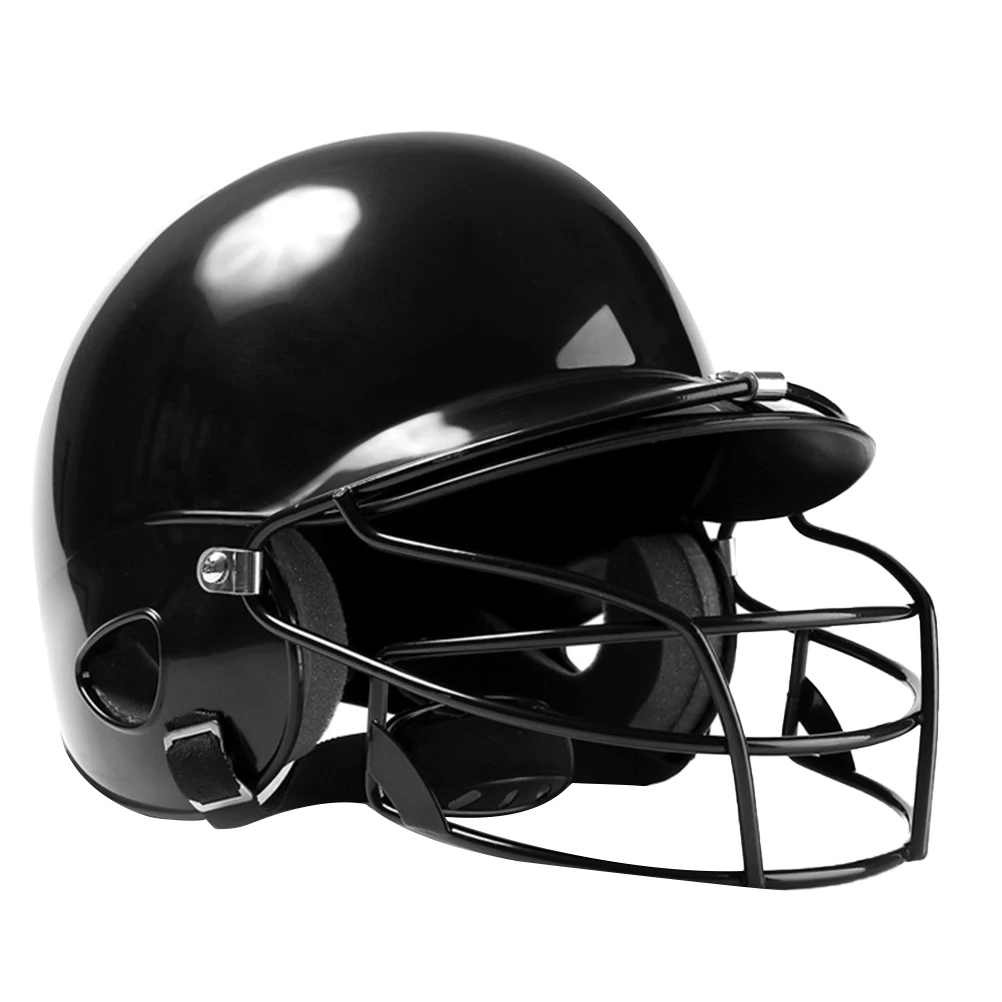 Baseball Helmets ABS Lightweight Durable Black Color Face Guard Sports Rack High Breathability Soft Cushioning Vent Holes
Baseball Helmets ABS Lightweight Durable Black Color Face Guard Sports Rack High Breathability Soft Cushioning Vent Holes