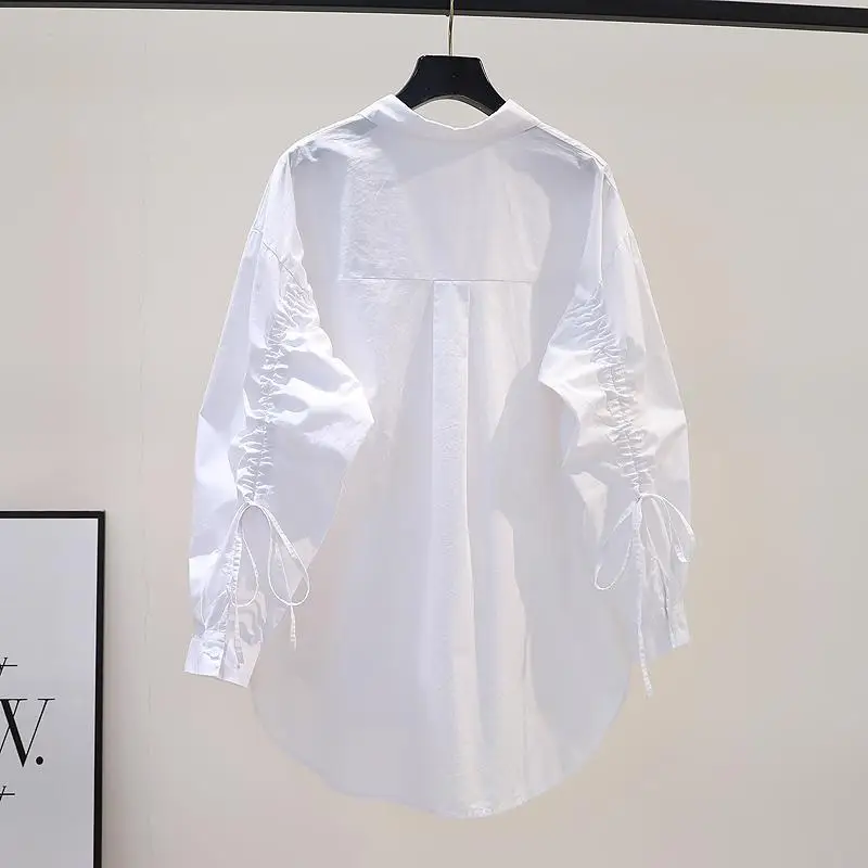 Elegant Chiffon Women Shirts Blouses Fashion French Turn Down Collar Long Sleeve Button Shirt Top Chic Office Lady Blouses C342
Elegant Chiffon Women Shirts Blouses Fashion French Turn Down Collar Long Sleeve Button Shirt Top Chic Office Lady Blouses C342