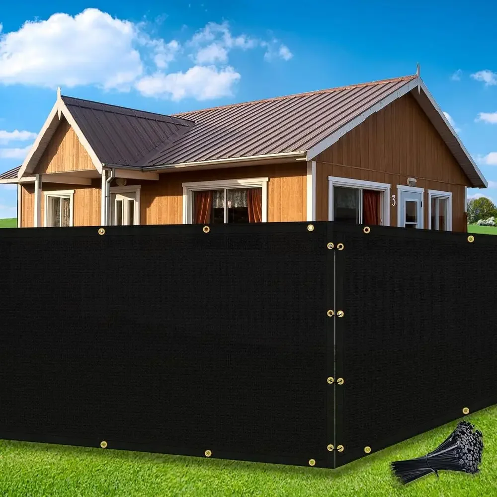 Heavy-Duty 90% Blockage Shade Net, 170 GSM, Custom 8'x61' for Garden and Yard Privacy
Heavy-Duty 90% Blockage Shade Net, 170 GSM, Custom 8'x61' for Garden and Yard Privacy