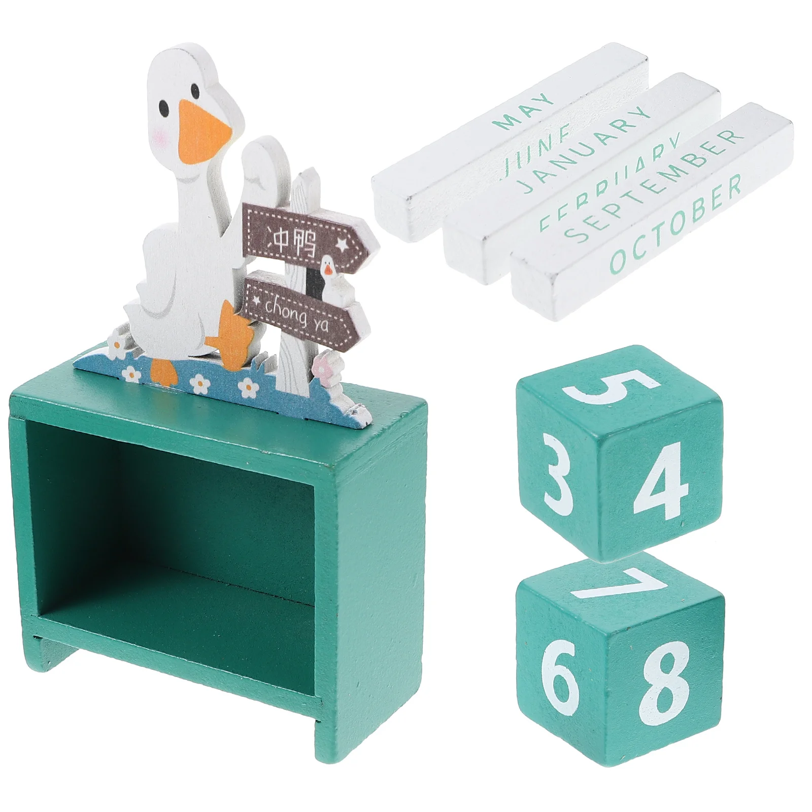 Wooden Perpetual Calendar Cartoon Block Desk Decorative Table Calendar Office Household Daily Use Home Accessory
Wooden Perpetual Calendar Cartoon Block Desk Decorative Table Calendar Office Household Daily Use Home Accessory