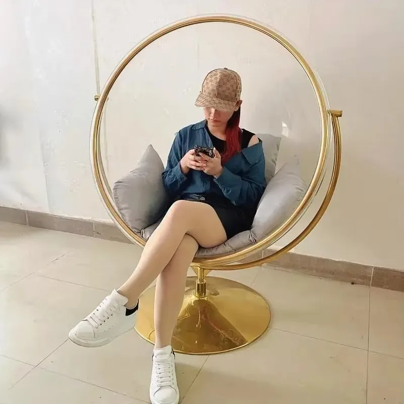 Nordic Bubble Ball Space Hanging Chair Outdoor Swing Balcony Transparent Indoor Hemisphere Acrylic Hanging Basket Sun Loungers
Nordic Bubble Ball Space Hanging Chair Outdoor Swing Balcony Transparent Indoor Hemisphere Acrylic Hanging Basket Sun Loungers