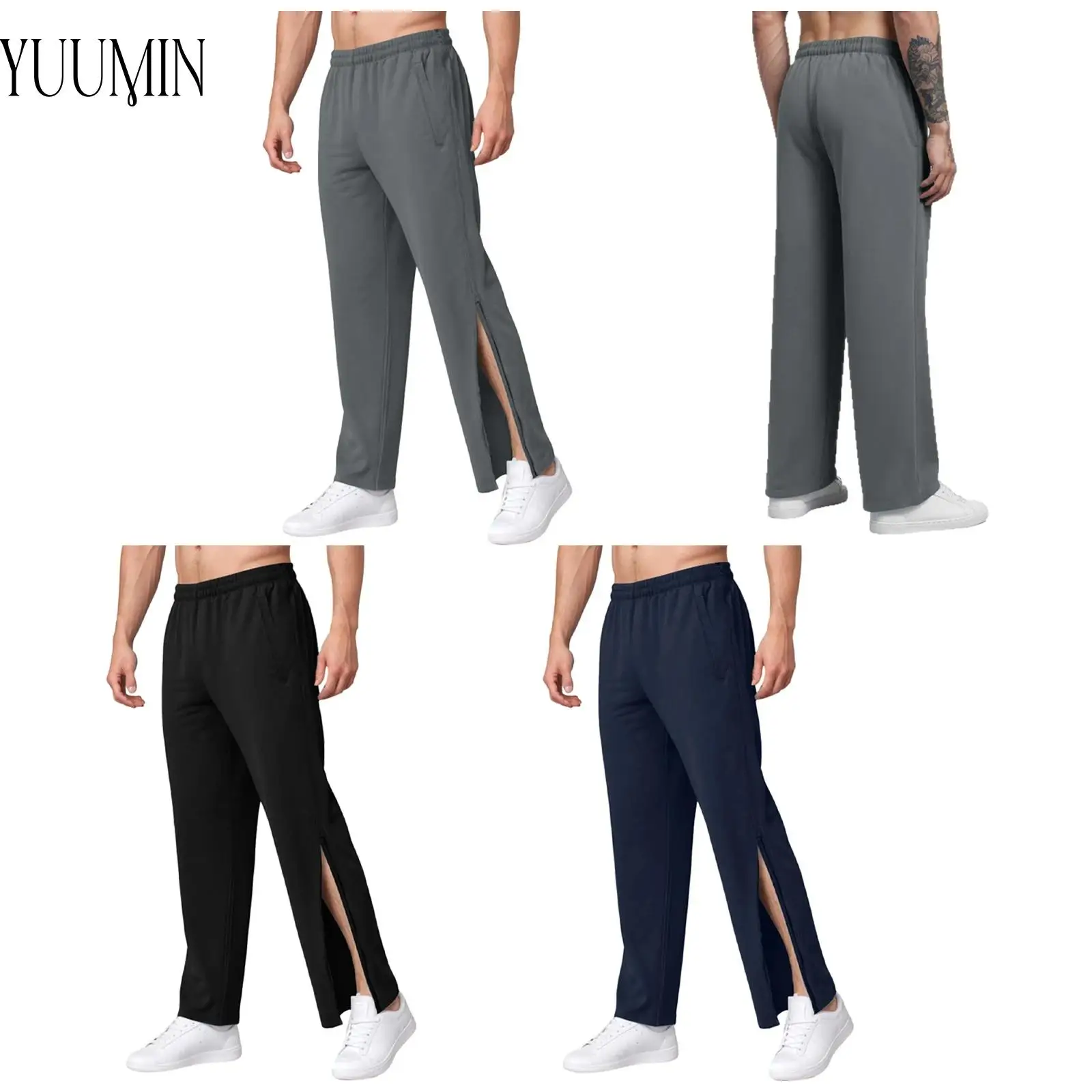 Men Adaptive Side Zipper Tear Away Athletic Pants Elastic Waistband Easy Access Durable Breathable for Basketball Workout
Men Adaptive Side Zipper Tear Away Athletic Pants Elastic Waistband Easy Access Durable Breathable for Basketball Workout