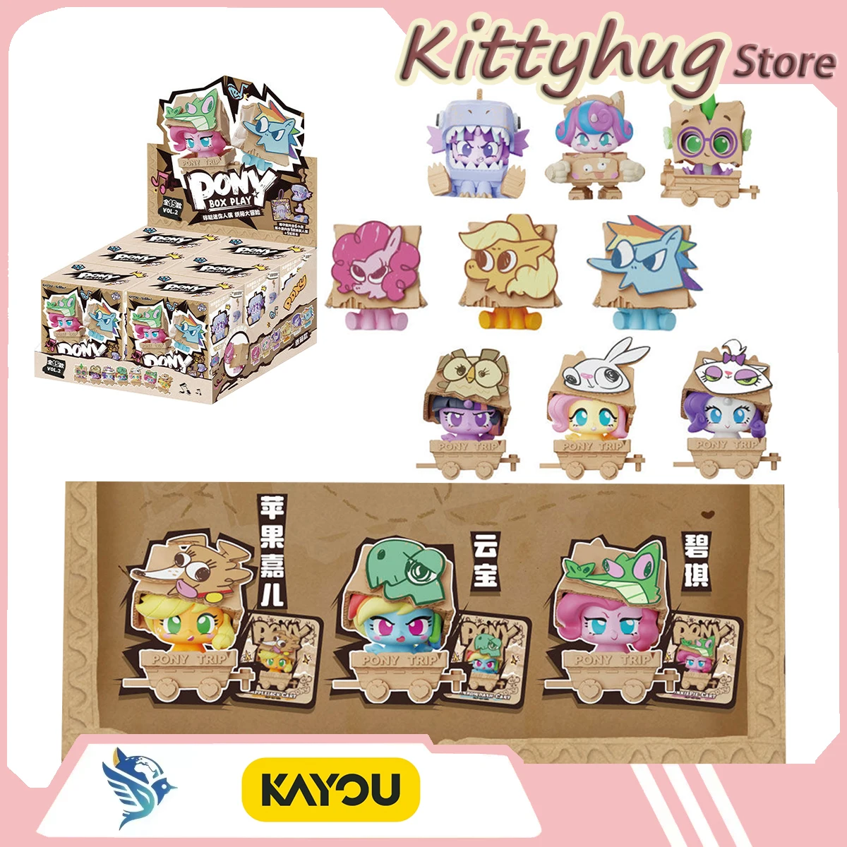 Kayou My Little Pony Series Kadami Mini Figure 2nd Round Official Licensed Figurines Doll Figurines Lovely Gift
Kayou My Little Pony Series Kadami Mini Figure 2nd Round Official Licensed Figurines Doll Figurines Lovely Gift