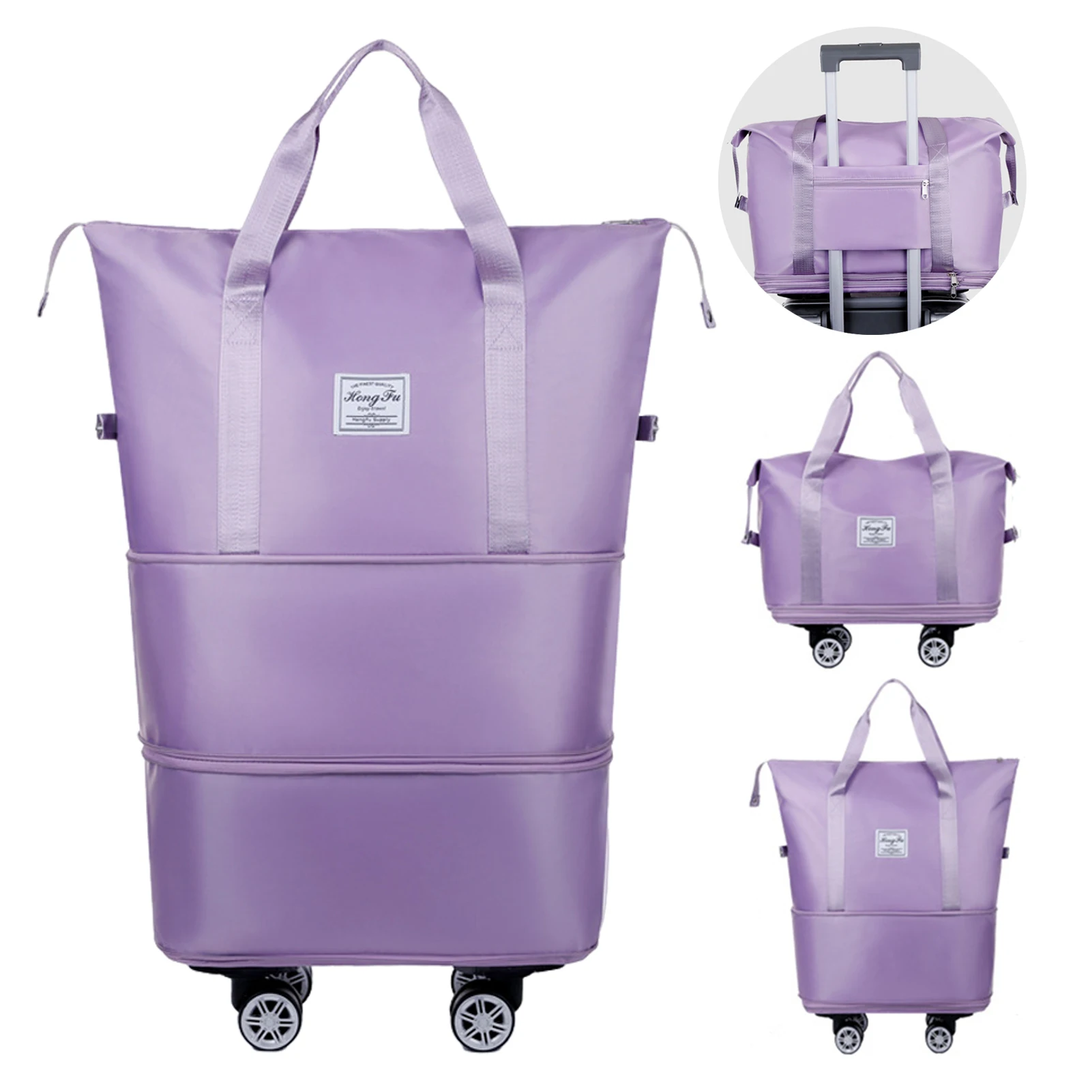 Expandable Travel Bag Versatile Waterproof Duffel Bag Suitcase with Expandable Design Tear-resistant Material for Capacity
Expandable Travel Bag Versatile Waterproof Duffel Bag Suitcase with Expandable Design Tear-resistant Material for Capacity