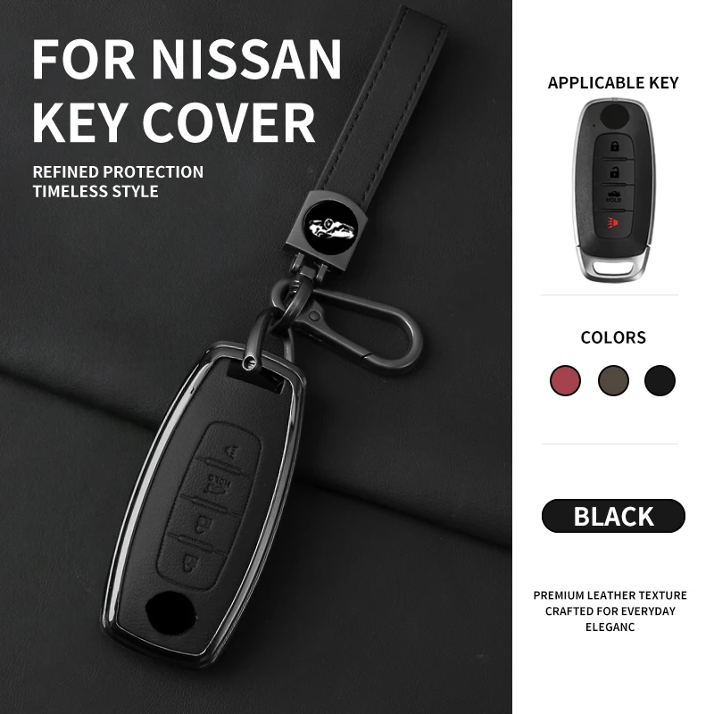 Sturdy Wearproof Key Case Zinc Alloy Leather Protector,For Nissan X-Trail T33 Teana Qashqai J12 2022-2023 Anti-Bump Car Key Cove
Sturdy Wearproof Key Case Zinc Alloy Leather Protector,For Nissan X-Trail T33 Teana Qashqai J12 2022-2023 Anti-Bump Car Key Cove