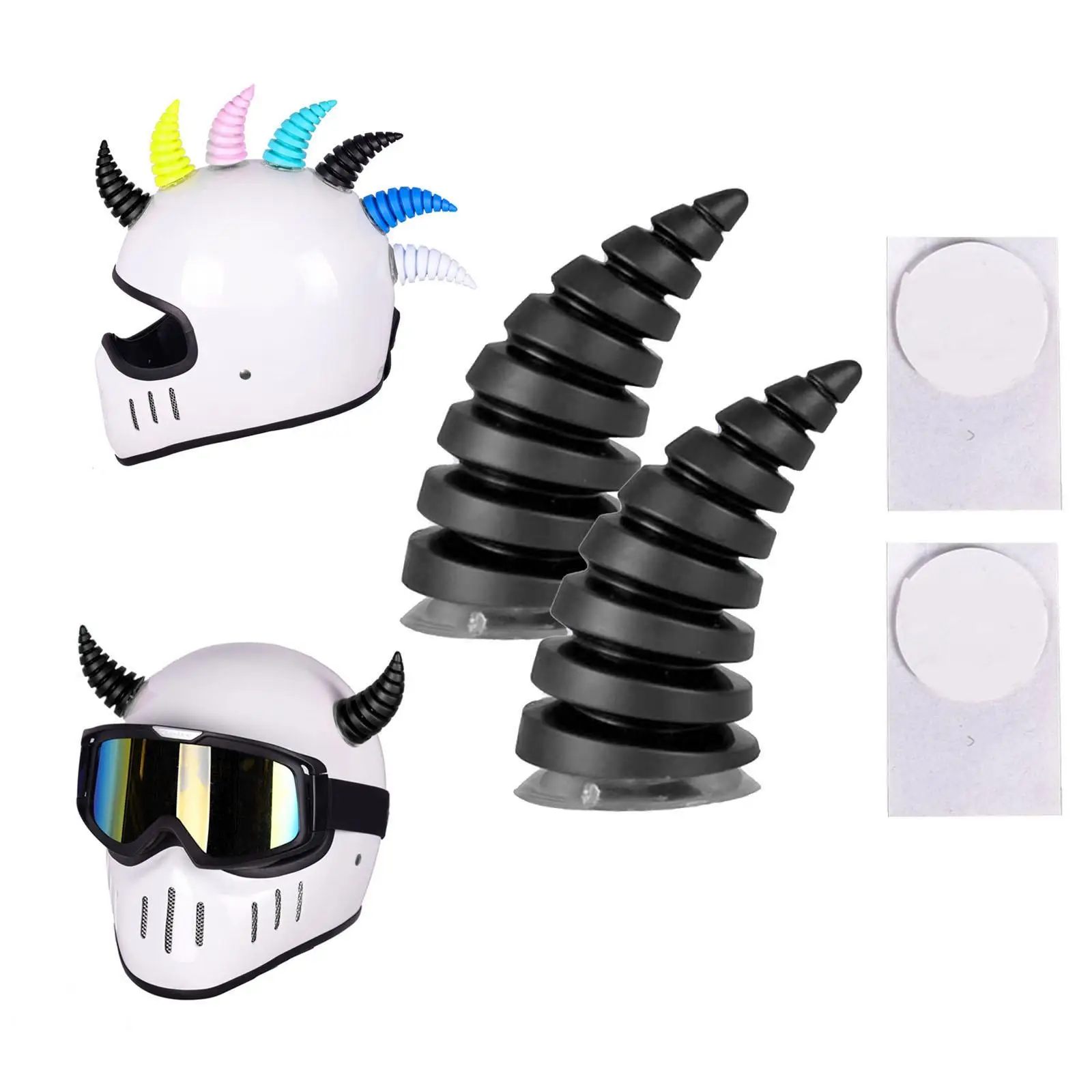 Наклейка на мотоциклетный шлем: 3D-рога дьявола из ПП-материала, водонепроницаемые, для стайлинга мотошлемов
Наклейка на мотоциклетный шлем: 3D-рога дьявола из ПП-материала, водонепроницаемые, для стайлинга мотошлемов