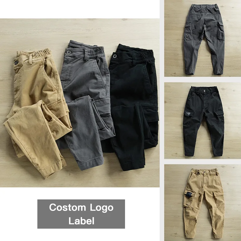 Men's Fashion Multi-Pocket Solid Color Retro Straight Slim-Fit Elastic Waist Button Overalls
Men's Fashion Multi-Pocket Solid Color Retro Straight Slim-Fit Elastic Waist Button Overalls