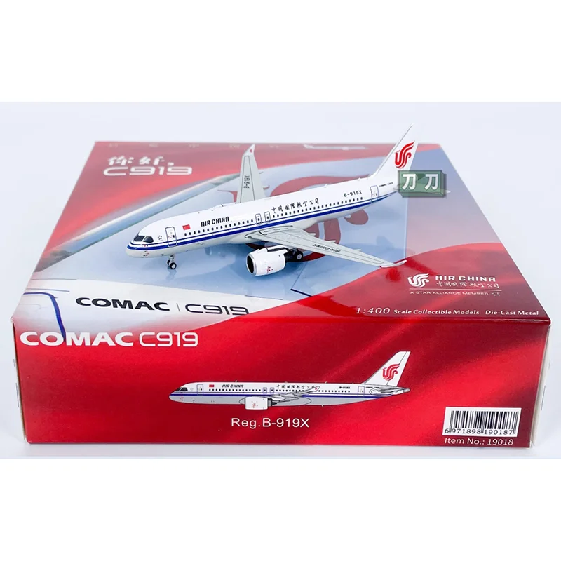 Diecast 1/400 Scale Commercial Air China C919 B-919X Alloy Aircraft Model Collection Decoration Display Gift
Diecast 1/400 Scale Commercial Air China C919 B-919X Alloy Aircraft Model Collection Decoration Display Gift