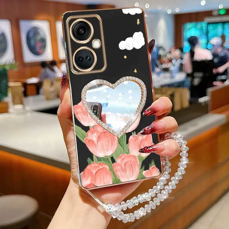 Чехол-держатель для телефона с зеркальным ремешком и розовым тюльпаном для Oneplus 9 9r 8T 10 Ace 11 11R 12 Pro Ace 2b 2 3 3V Cover
Чехол-держатель для телефона с зеркальным ремешком и розовым тюльпаном для Oneplus 9 9r 8T 10 Ace 11 11R 12 Pro Ace 2b 2 3 3V Cover