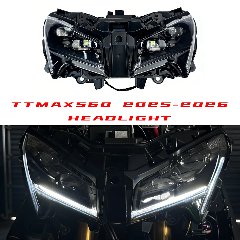 MTKRACING Аксессуары для мотоциклов: Светодиодная фара в сборе для TMAX560 2025-2026, запчасти для фары в сборе
MTKRACING Аксессуары для мотоциклов: Светодиодная фара в сборе для TMAX560 2025-2026, запчасти для фары в сборе