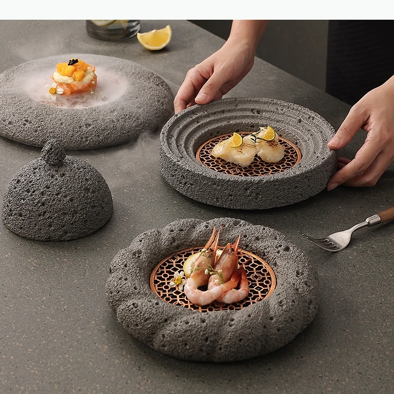 Meteorite Cement Dining Plate Dry Ice Tray Planet Sashimi Plates Sushi Plate Serving Plates Fruit Dim Sum Dish Tray
Meteorite Cement Dining Plate Dry Ice Tray Planet Sashimi Plates Sushi Plate Serving Plates Fruit Dim Sum Dish Tray