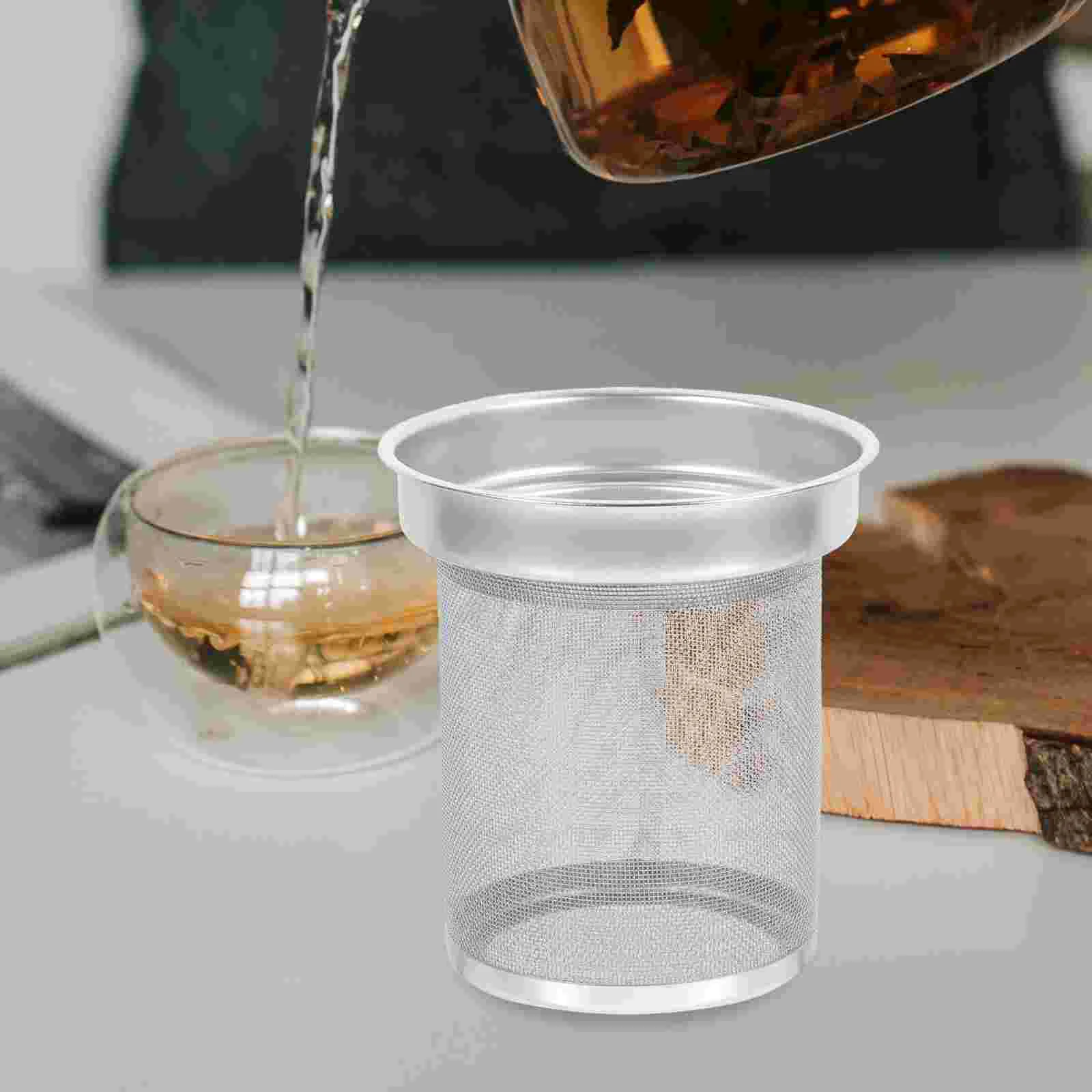 Teapot Strainer Filter Brewer for Loose Stainless Steel Fine Mesh Practical Infuser
Teapot Strainer Filter Brewer for Loose Stainless Steel Fine Mesh Practical Infuser