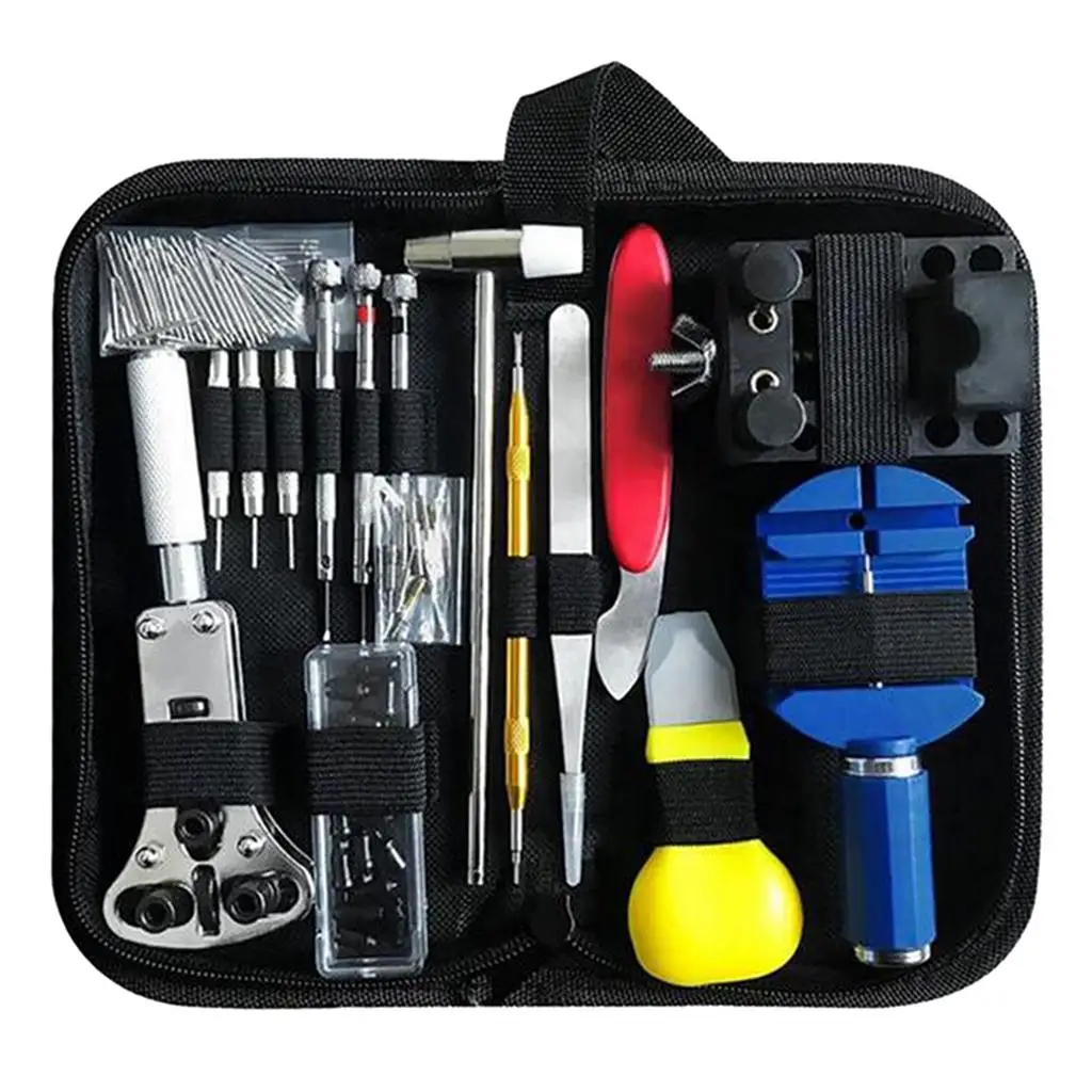 147 PCS PROFESSIONAL Repair Tool Kit Watch Bars And Back Case Opener
147 PCS PROFESSIONAL Repair Tool Kit Watch Bars And Back Case Opener