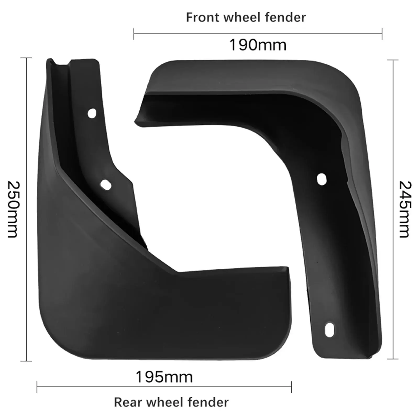 4x Mud Flaps Splash Guards Front and Rear Side for Volkswagen Sagitar Jetta Easy Installation Repair Part
4x Mud Flaps Splash Guards Front and Rear Side for Volkswagen Sagitar Jetta Easy Installation Repair Part