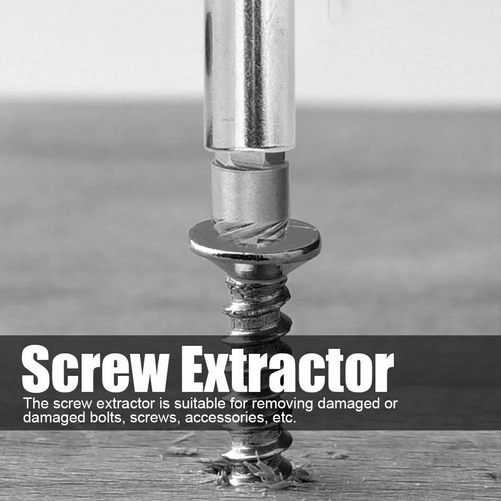 22PCS Stripped Screw Extractor Drill Bit Set Damaged Broken Screw Removal Tool Kit Broken Screw Removal Tool Screw Extractor
22PCS Stripped Screw Extractor Drill Bit Set Damaged Broken Screw Removal Tool Kit Broken Screw Removal Tool Screw Extractor