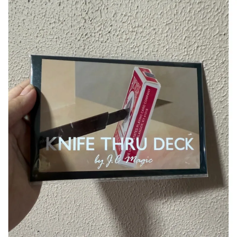 Knife Thru Deck от J.C Magic Tricks Knife Penetrate Card Box Magia Visual Close up Street lllusions Уловки Ментализм Реквизит
Knife Thru Deck от J.C Magic Tricks Knife Penetrate Card Box Magia Visual Close up Street lllusions Уловки Ментализм Реквизит