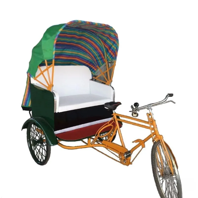Craft retro pedal human tricycle scenic passenger can be electric
Craft retro pedal human tricycle scenic passenger can be electric