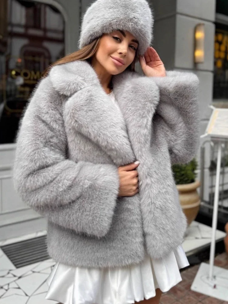 Faionable Artificial Fur Collar Overcoat Western Sle Collar ort Coat Women's Winter Coat with Belt European Sle
Faionable Artificial Fur Collar Overcoat Western Sle Collar ort Coat Women's Winter Coat with Belt European Sle