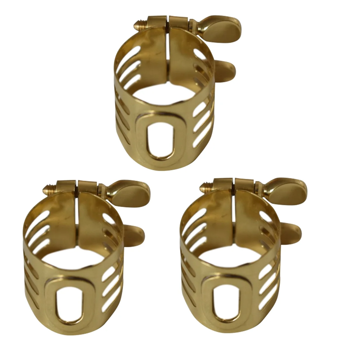 BAAU 3X Ishimori Alto Saxophone Bakelite Mouthpiece Clamp Clip Musical Instrument Accessories
BAAU 3X Ishimori Alto Saxophone Bakelite Mouthpiece Clamp Clip Musical Instrument Accessories