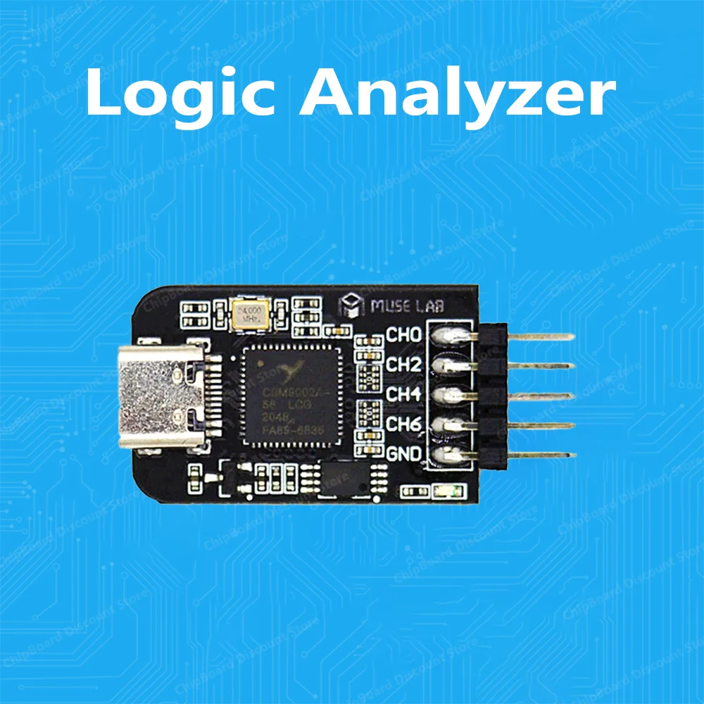 NanoDLA Logic Analyzer ARM FPGA Debugging Tool Protocol Analysis 24MHz SampleRate 8 Channels Open Source Sigrok PulseView New
NanoDLA Logic Analyzer ARM FPGA Debugging Tool Protocol Analysis 24MHz SampleRate 8 Channels Open Source Sigrok PulseView New