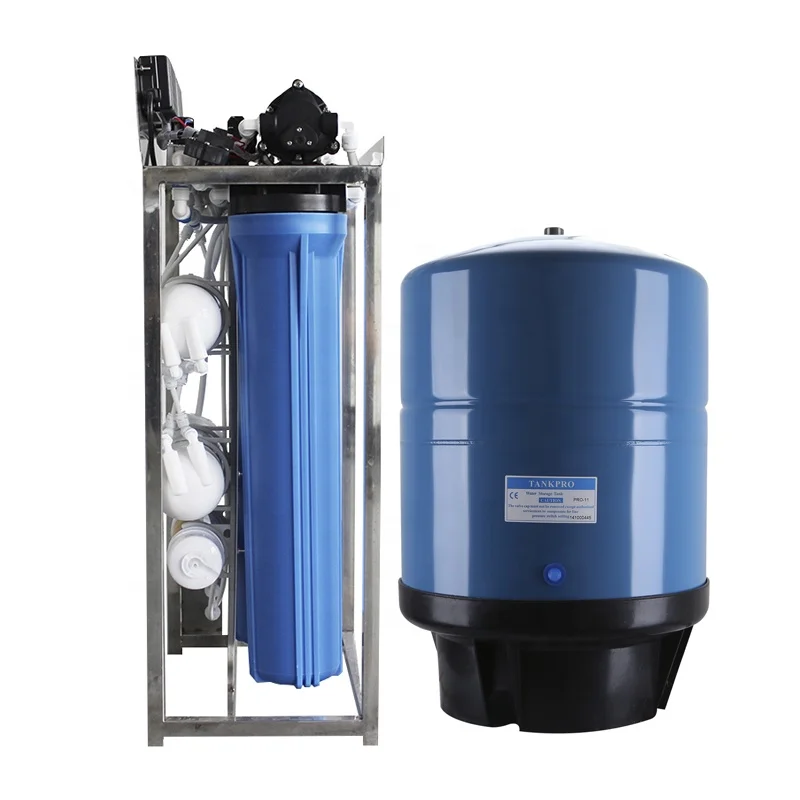 600GPD Commercial Water Purifier Purification Reverse Osmosis Drinking Small Ro Water Treatment Machine Systems
600GPD Commercial Water Purifier Purification Reverse Osmosis Drinking Small Ro Water Treatment Machine Systems