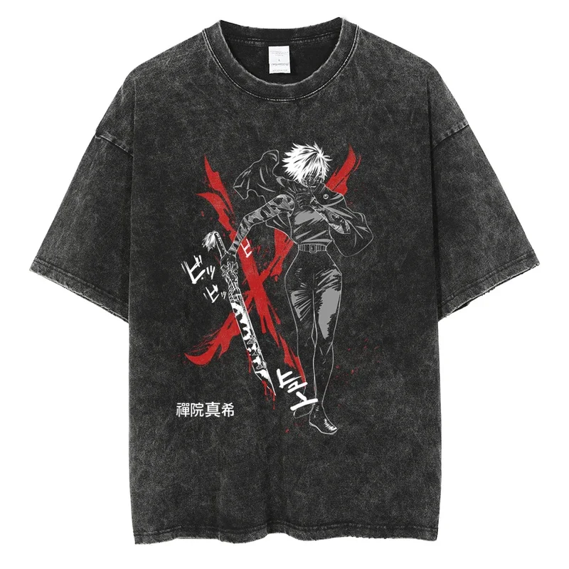 Japanese Anime Print Tshirt 2024 Summer Men Streetwear T-shirts Fashion Oversize Tops Tees Vintage Washed Short Sleeve T Shirt
Japanese Anime Print Tshirt 2024 Summer Men Streetwear T-shirts Fashion Oversize Tops Tees Vintage Washed Short Sleeve T Shirt