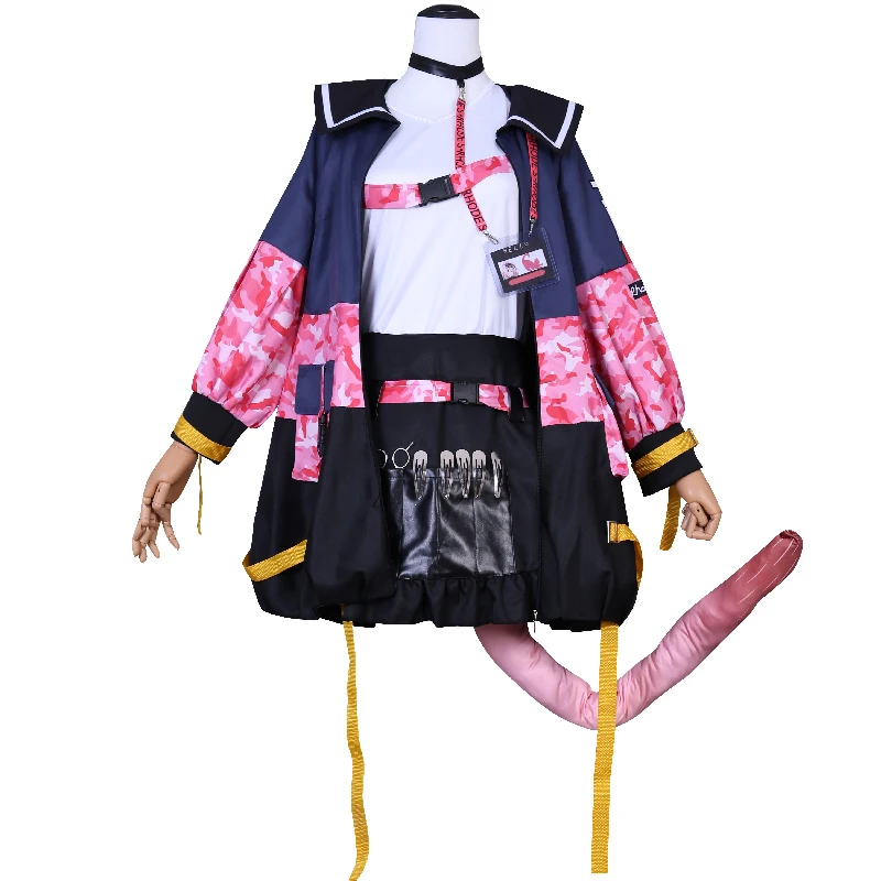 Anime Goldenglow Cosplay Costume Arknights Women Outfit Suit Lovely Goldenglow Uniform Wigs Tail Shoes Cosplay Halloween Party
Anime Goldenglow Cosplay Costume Arknights Women Outfit Suit Lovely Goldenglow Uniform Wigs Tail Shoes Cosplay Halloween Party