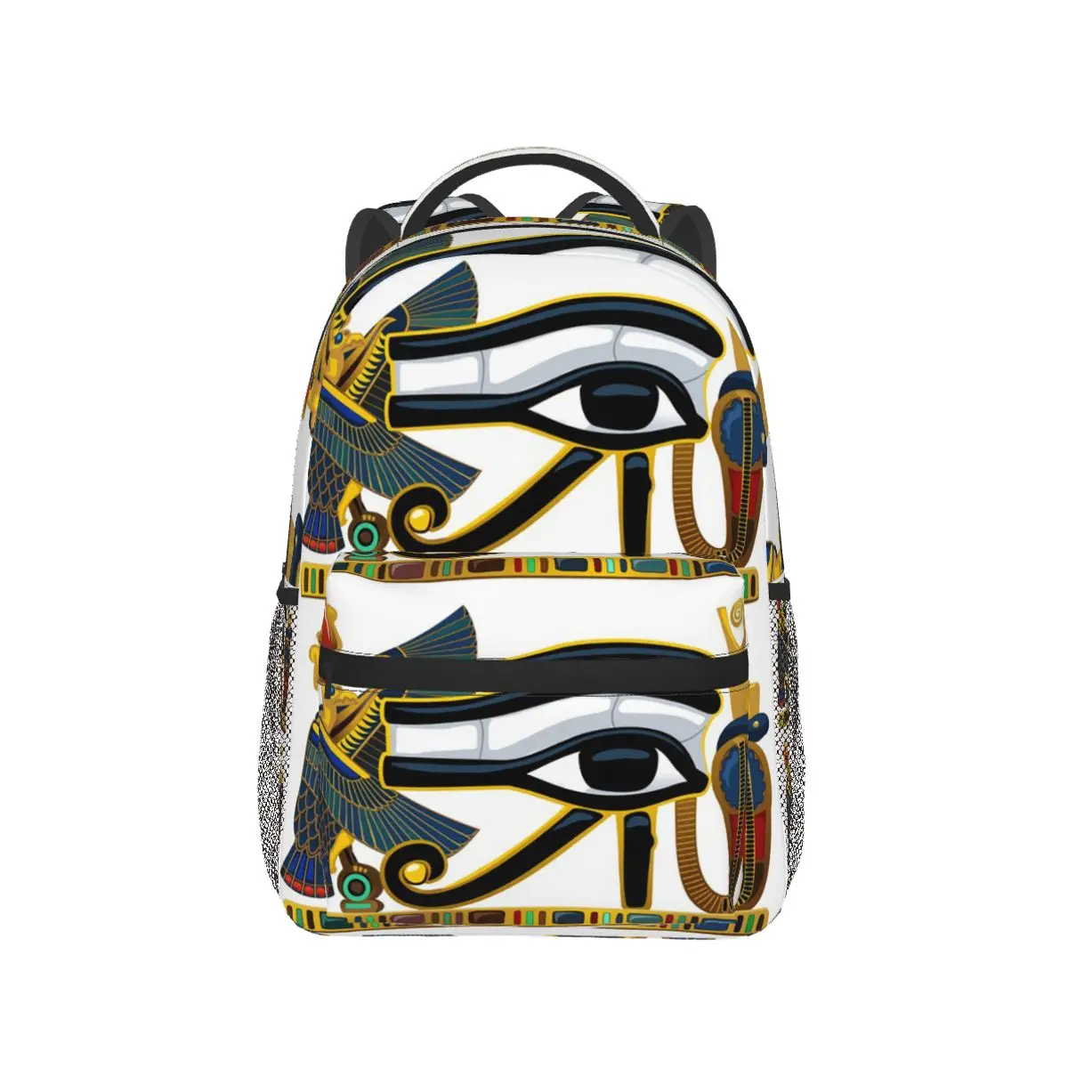 Ancient Gold Pharaoh Egypt King Tut Egyptian Hieroglyphic Backpack Daypack Kids BookBag School Bag Shoulder Bags for Men Women
Ancient Gold Pharaoh Egypt King Tut Egyptian Hieroglyphic Backpack Daypack Kids BookBag School Bag Shoulder Bags for Men Women