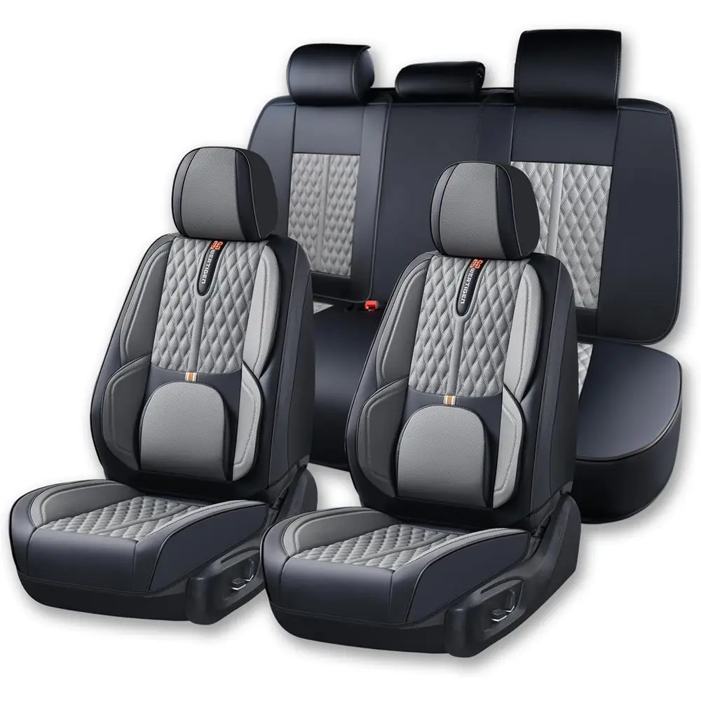 Универсальный чехол для автомобильного сиденья, серый, из искусственной кожи, водонепроницаемый и легко моющийся, 360 ° Покрытие для 5 мест, Prot
Универсальный чехол для автомобильного сиденья, серый, из искусственной кожи, водонепроницаемый и легко моющийся, 360 ° Покрытие для 5 мест, Prot