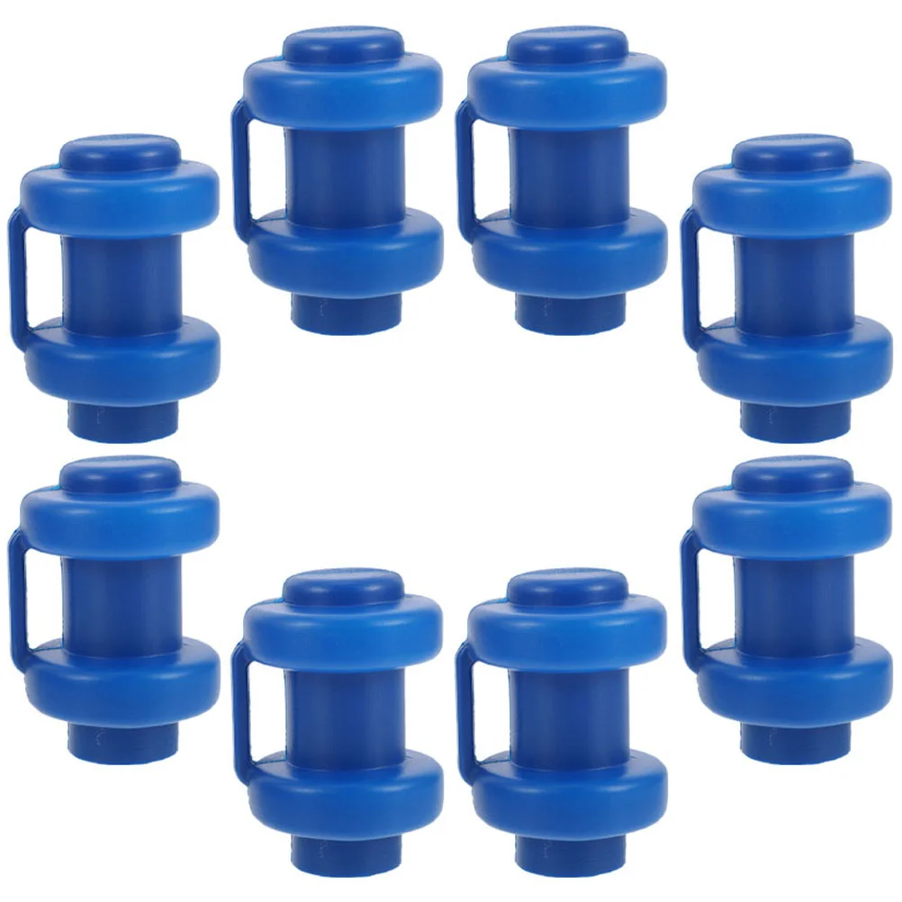 8 Pcs Trampoline Steel Pipe Covers ABS Wear Resistant Rod Caps for Mini Round Rectangular Child Spring Parts Protector
8 Pcs Trampoline Steel Pipe Covers ABS Wear Resistant Rod Caps for Mini Round Rectangular Child Spring Parts Protector