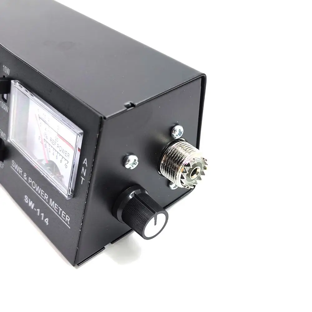 SW114 Измеритель мощности VSWR для измерения силы радиочастотного поля и для проверки относительной мощности с переключателем 10 Вт 100 Вт для антенны CB
SW114 Измеритель мощности VSWR для измерения силы радиочастотного поля и для проверки относительной мощности с переключателем 10 Вт 100 Вт для антенны CB