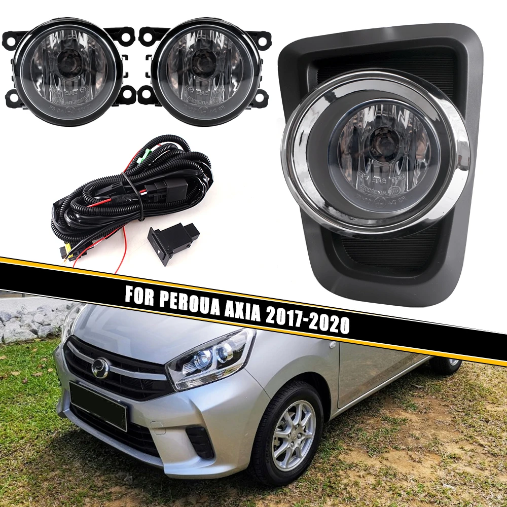 Комплект обновления противотуманной фары переднего бампера для PERODUA Axia 1.0 2017 2018 2019, версия, дополнительный переключатель противотуманных фар + проводка
Комплект обновления противотуманной фары переднего бампера для PERODUA Axia 1.0 2017 2018 2019, версия, дополнительный переключатель противотуманных фар + проводка
