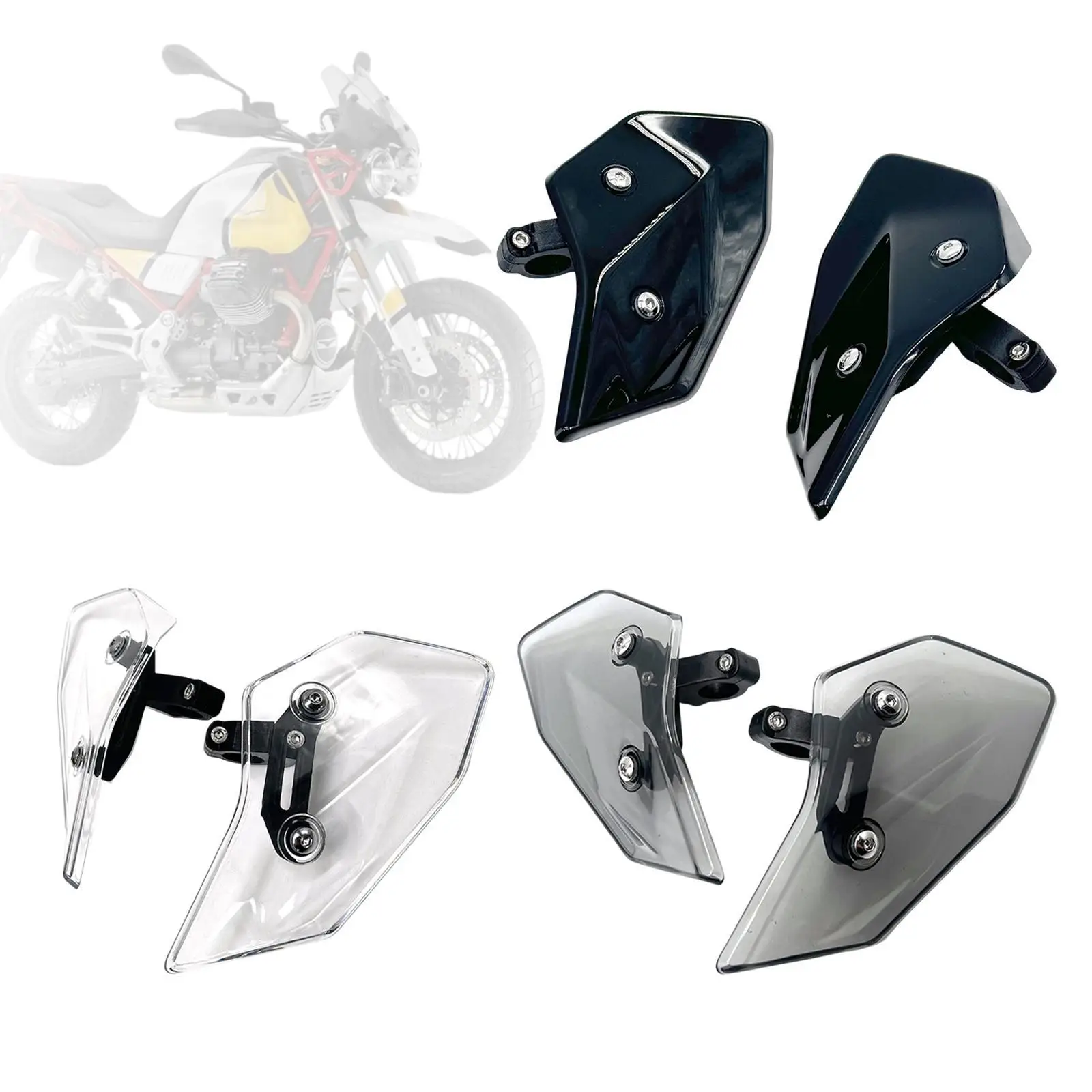 2Pcs Motorcycle Side Wind Deflector Windscreens Motorbike Windshields Replaces Parts Easy to Install Spoilers for V85TT
2Pcs Motorcycle Side Wind Deflector Windscreens Motorbike Windshields Replaces Parts Easy to Install Spoilers for V85TT