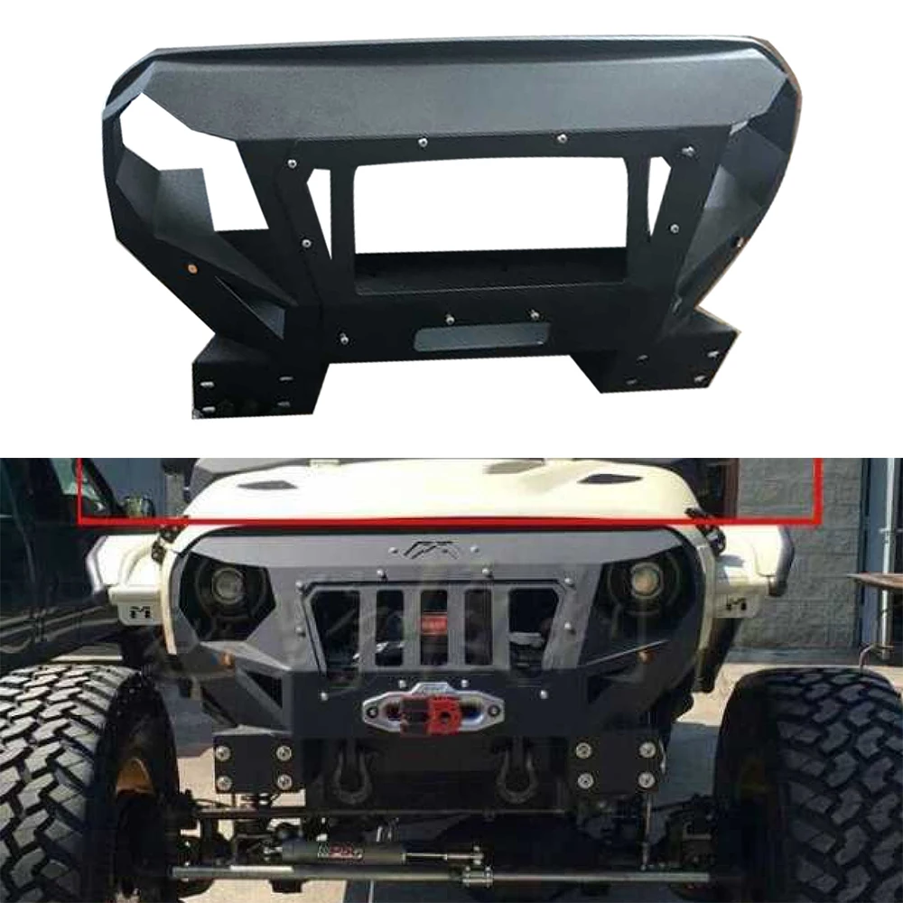 Steel Grumper Front Bumper for Wrangler JK 2007-2017 J195
Steel Grumper Front Bumper for Wrangler JK 2007-2017 J195