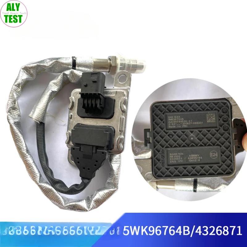 For Futian Light Truck Cummins 12V5295473 Square Four-pin Nitrogen And Oxygen Sensor 5WK96764 4326871
For Futian Light Truck Cummins 12V5295473 Square Four-pin Nitrogen And Oxygen Sensor 5WK96764 4326871